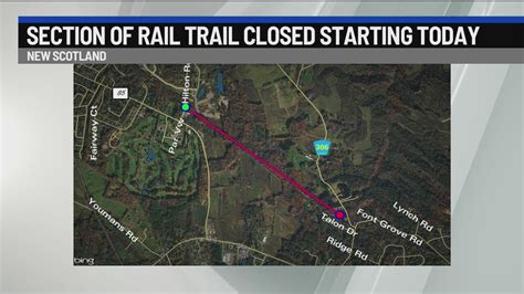 Temporary partial Rail Trail closure starting Tuesday